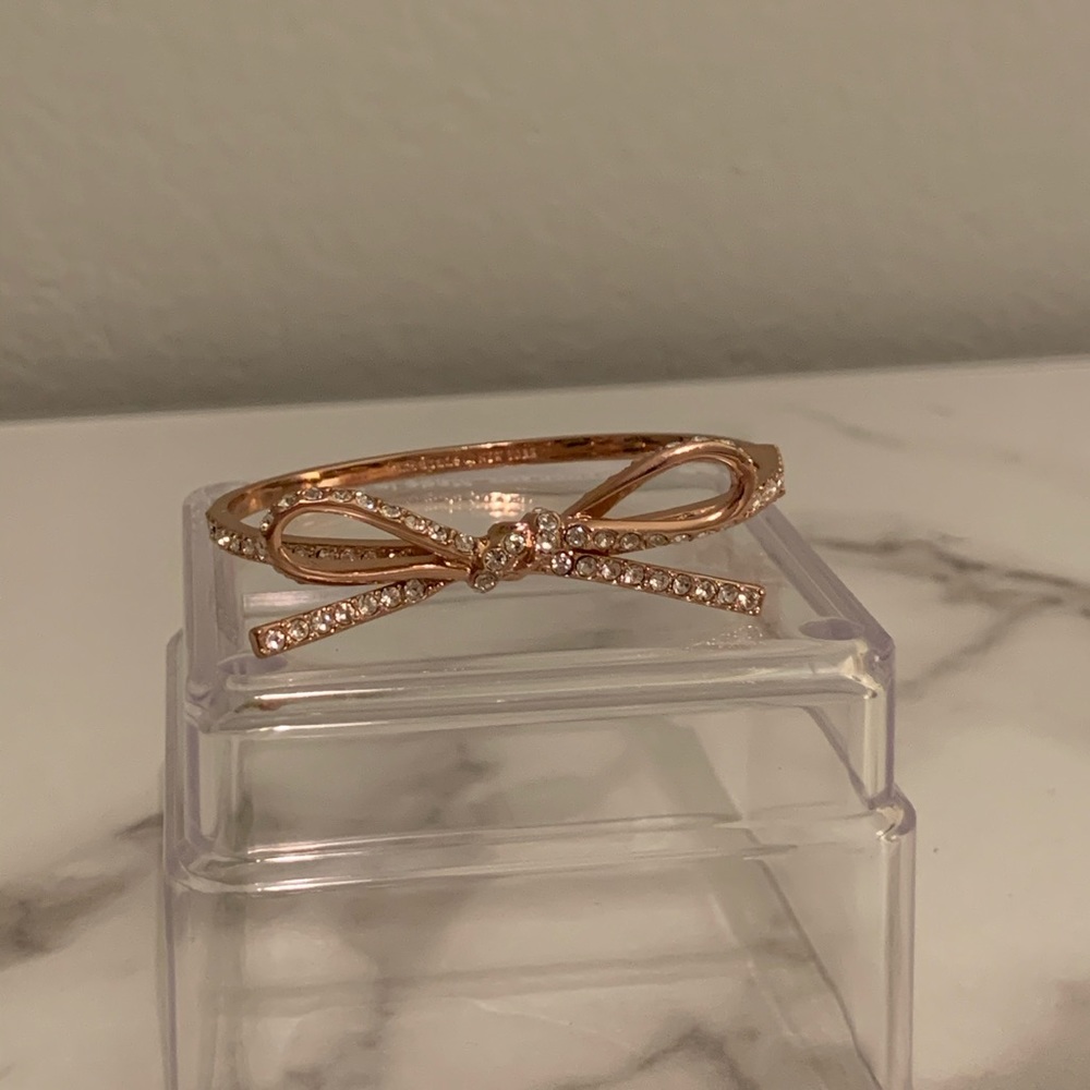 Kate Spade Rose Gold Bow Bangle